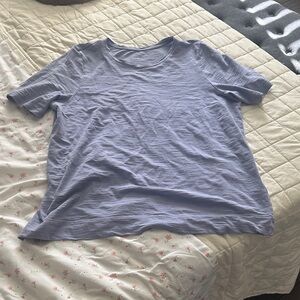 J. Jill Gray Elbow-Sleeve Slub Tee